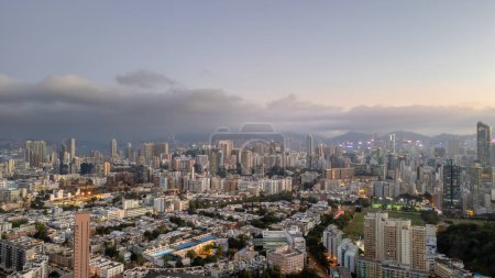 Photo for Jan 20 2024 a cityscape of Kowloon Tong, residential districk - Royalty Free Image