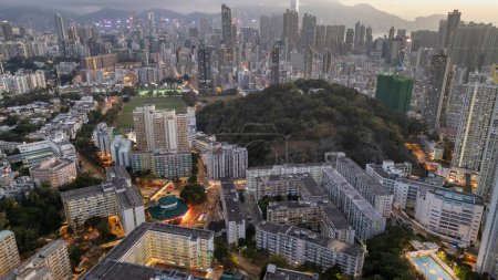 Foto de Ene 20 2024 el distrito de Sham Shui Po, Hong Kong - Imagen libre de derechos