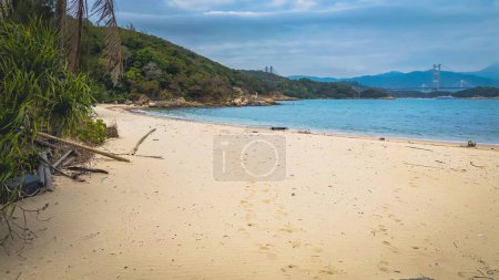 Photo for Feb 17 2024 the beach of the Fa Peng beach, hk - Royalty Free Image