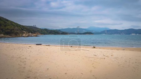 Foto de Feb 17 2024 la playa de la playa de Fa Peng, hk - Imagen libre de derechos