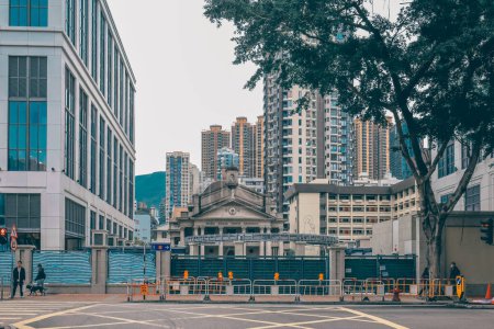 Téléchargez les photos : 9 févr. 2024 Chapelle du Christ Roi à Causeway Bay - en image libre de droit