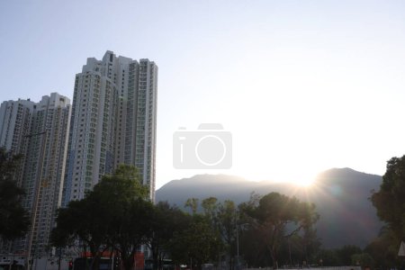 Photo for Feb 13 2024 Residential buildings and public housing estate in Hong Kong - Royalty Free Image