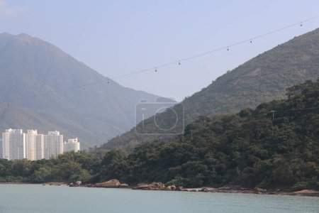 Photo for Feb 13 2024 Hong Kong Zhuhai Macao Bridge - Royalty Free Image