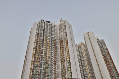 Téléchargez les photos : 13 fév 2024 le nouveau développement de Tung Chung Est, hk - en image libre de droit