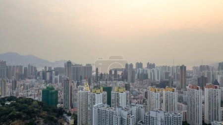 Photo for March 8 2024 the landscape of Sham Shui Po, hong kong - Royalty Free Image
