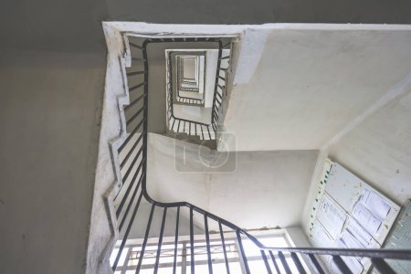 Photo for March 16 2024 Corridor or Stairwell in Tai Hang Sai Estate - Royalty Free Image