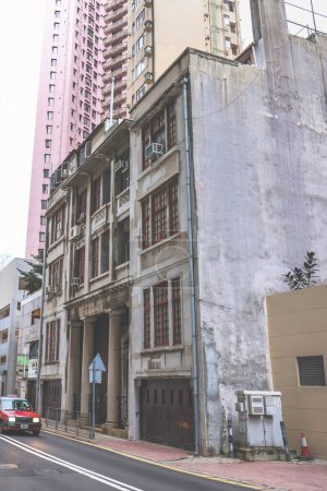 Téléchargez les photos : Bâtiments résidentiels au 15 Robinson Road, hong kong 23 mars 2024 - en image libre de droit