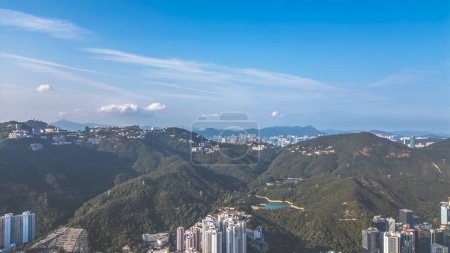 Téléchargez les photos : Quartier Sud Hong Kong, charme côtier et urbanité - en image libre de droit