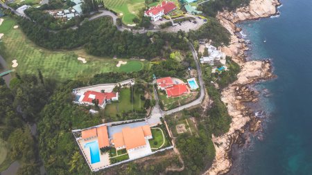 Téléchargez les photos : A le Shek O Golf Country Club au hong kong, 29 mars 2024 - en image libre de droit