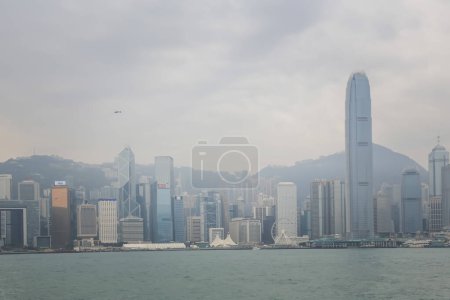 Photo for Victoria Harbour, the city of hong kong March 14 2015 - Royalty Free Image