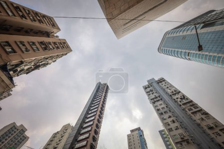 Photo for Mong Kok is one of the major shopping areas in Hong Kong April 1 2024 - Royalty Free Image