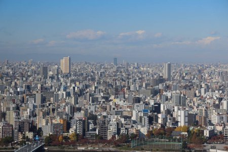 Téléchargez les photos : Tokyo Skyline avec Tokyo Sky Tree le jour, région d'Oshiage, 30 nov. 2023 - en image libre de droit