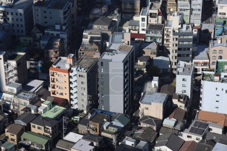 Téléchargez les photos : Tokyo skyline de la tour. Sumida. Tokyo. Le Japon. 30 novembre 2023 - en image libre de droit
