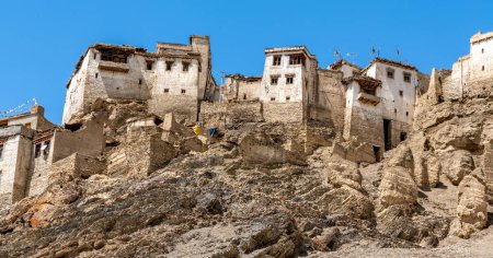 Historic Lamayuru Buddhist Monastery in the Ladakh region of northern India