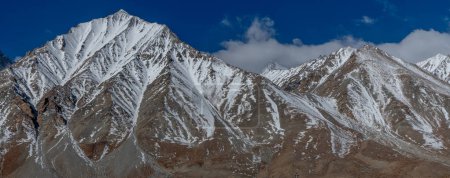 Massive Kangju Kangri in the Karakoram Range of the Himalayas near the border between India and Tibet at an elevation of 22,064