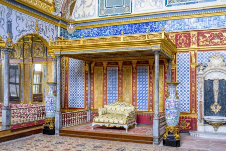 Harem section of the Topkapi Palace in Istanbul, Turkey.