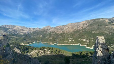 Photo for Views from El Castell de Guadalest, Alicante, Spain. Town on the Spanish Mediterranean coast - Royalty Free Image