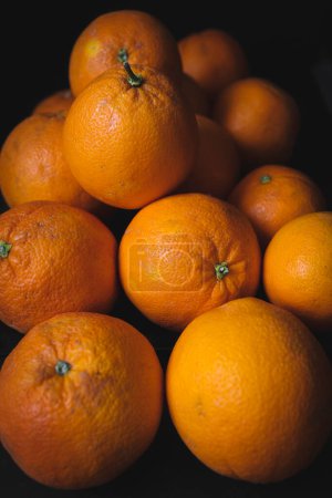 Photo for Organic oranges from the Spanish Mediterranean area. - Royalty Free Image