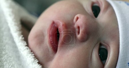 Photo for Newborn baby at hospital, first minutes of life - Royalty Free Image
