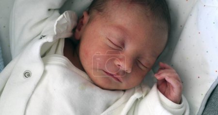 Photo for Infant newborn baby infant sleeping - Royalty Free Image