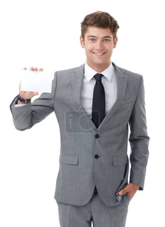 Photo for Youve got my backing. A handsome young businessman endorsing your products - Royalty Free Image