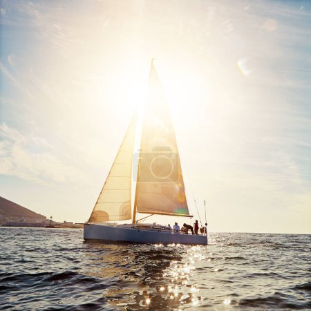 Photo for This is an obvious one for many vacationers. people sailing on a yacht - Royalty Free Image
