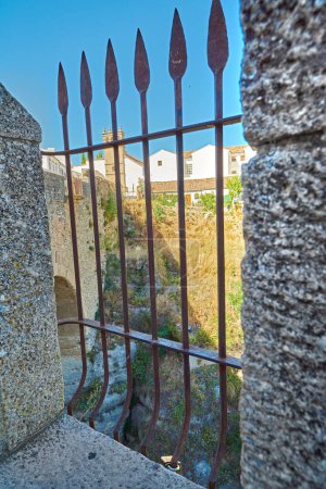 Foto de Ronda - la antigua ciudad de Ronda, Andalucía. La hermosa ciudad vieja de Ronda, Andalucía, España - Imagen libre de derechos