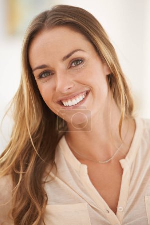 Photo for The perfect smile. Cropped portrait of an attractive young woman - Royalty Free Image