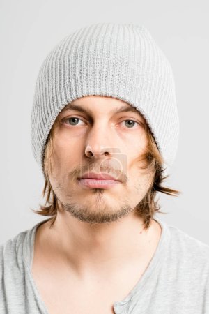 Photo for I wear a beanie every day. a handsome young man standing alone in the studio and posing while wearing a beanie - Royalty Free Image