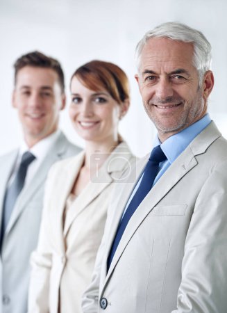 Photo for We make success happen. Portrait of a group of confident-looking executives - Royalty Free Image