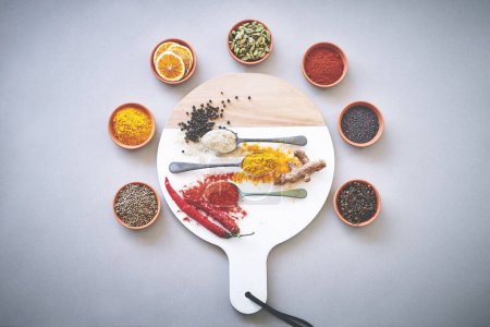 Photo for They come with their own amazing health benefits. an assortment of spices - Royalty Free Image