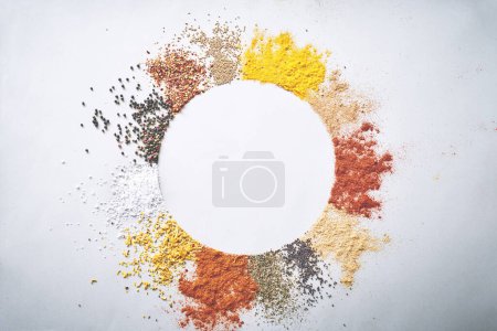Photo for Some like a little flavor, others like a lot. an assortment of spices - Royalty Free Image