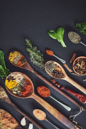 Youll have unlimited possibilities in your kitchen. an assortment of spices