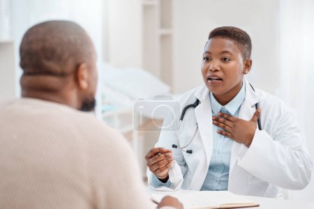 Photo for Shes clear and thorough in her diagnosis. a young doctor having a consultation with a patient in a medical office - Royalty Free Image