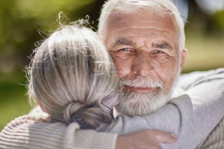 Photo for No stranger to happiness. a senior couple bonding outdoors together - Royalty Free Image