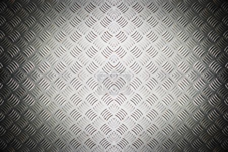 Photo for Texture, metal and wall with solid surface of steel, iron or abstract pattern on background wallpaper. Template, effect or durable material of sheet, plain or rough lines for panel design or detail. - Royalty Free Image