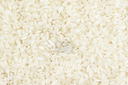 Full Frame of Rice Background, Top View.