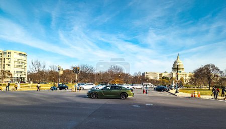 Téléchargez les photos : Washington, DC, États-Unis - 12.16.2023 : Bâtiment Capitol des États-Unis à Washington DC. - en image libre de droit