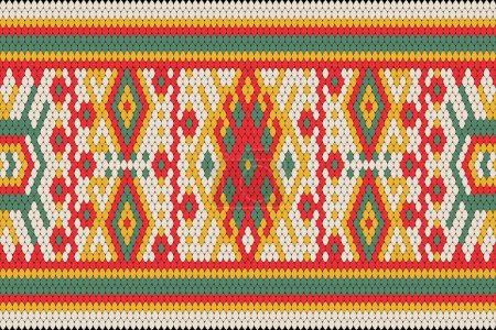 Geometric ethnic oriental pattern on white background vector illustration.traditional ornament of the inhabitants of east.Aztec style,abstract background.design for texture,,clothing,decoration,print.
