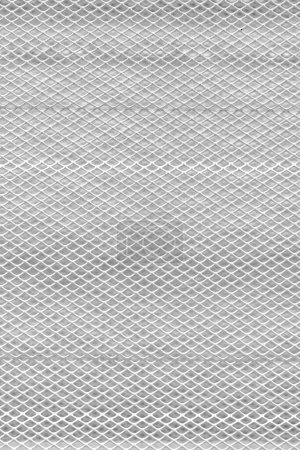 Photo for Background white mesh. Light grid background. White mesh texture - Royalty Free Image