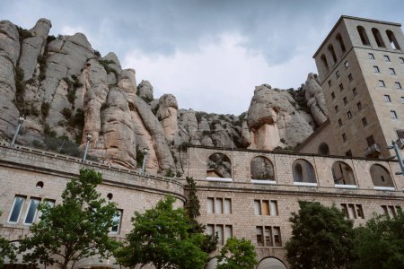 Photo for 02.06.2023 - Montserrat Spain. Mountain and monastery. Landscape on the top. .High quality photo - Royalty Free Image
