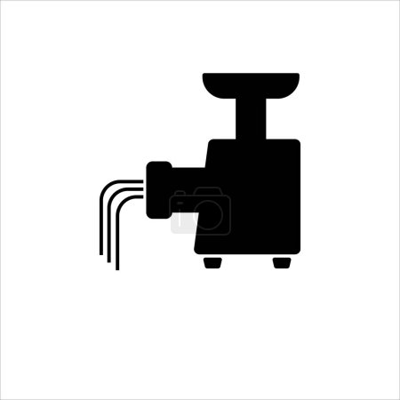 Illustration for Meat grinder icon vector illustration symbol - Royalty Free Image