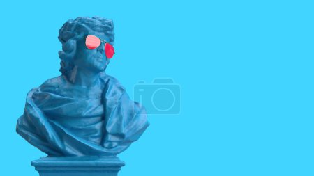 Photo for 3d render bust of a man shrugging his shoulders emotion I don't know what you want - Royalty Free Image