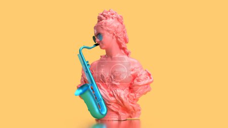 Les icônes du jazz en 3D célèbrent la vie et l'héritage de la légende du jazz
