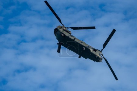 Photo for RAF Boeing Chinook Bournemouth Air Festival 2022 - Royalty Free Image