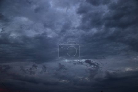 Photo for Skyscape. Cumulus clouds in close-up. Abstract photography. - Royalty Free Image