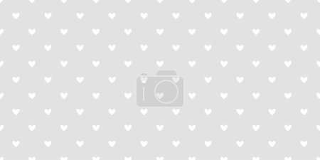 Illustration for Small cute hearts background. Seamless pattern for Valentine's Day. Vector illustration. - Royalty Free Image