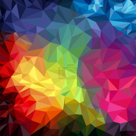 Téléchargez les photos : Abstract geometric polygonal background. Multicolor polygon. - en image libre de droit