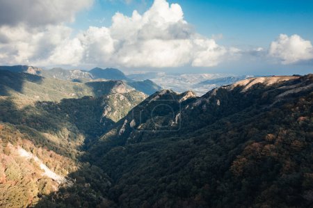 Téléchargez les photos : Vue aérienne de la montagne Aspromone - en image libre de droit