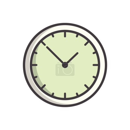 Foto de Reloj icono de diseño vectorial plantillas aisladas sobre fondo blanco - Imagen libre de derechos